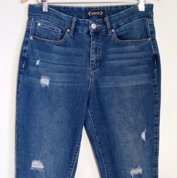Nanette Lepore Belle High rise ankle skinny medium wash jeans - Picture 1 of 11